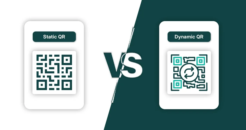 Static VS Dynamic QR Codes
